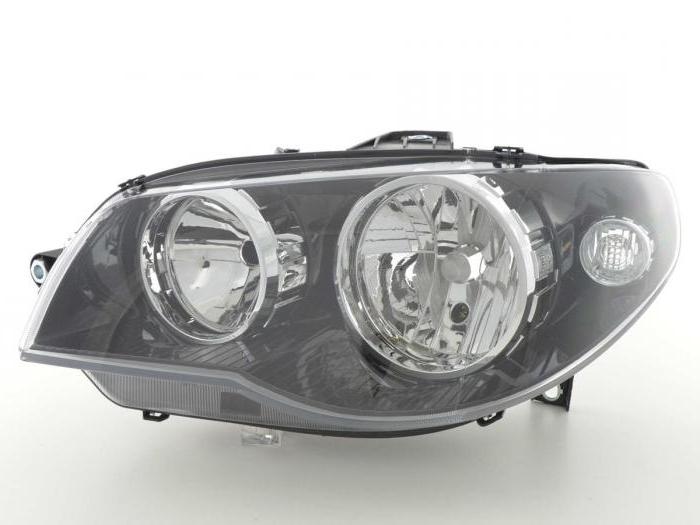 Фара правая FIAT ALBEA 2005 BLACK ELECTRIC WMOTOR51773143