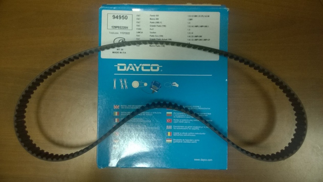 Ремень ГРМ Albea, Doblo 1.4 , Panda 1.2 Dayco